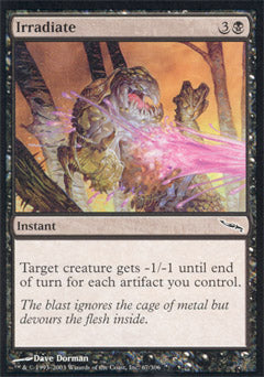 Irradiate (Mirrodin) Light Play Foil