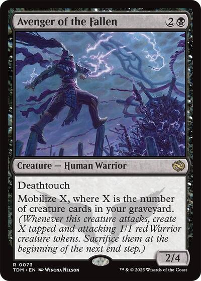 Avenger of the Fallen (Tarkir: Dragonstorm) Near Mint