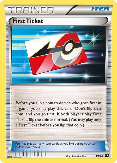 First Ticket (Dragon Vault) Light Play Holofoil