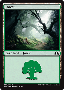 Forest (295) (Shadows Over Innistrad) Near Mint