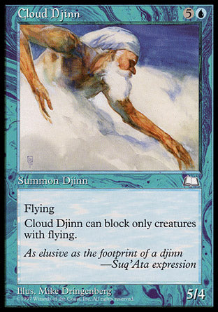 Cloud Djinn (Weatherlight) Medium Play