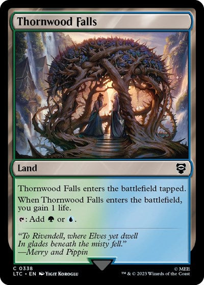 Thornwood Falls (Commander: The Lord of the Rings: Tales of Middle-earth) Light Play