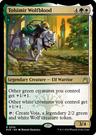 Tolsimir Wolfblood (Ravnica Remastered) Near Mint