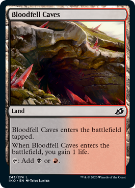 Bloodfell Caves (Ikoria: Lair of Behemoths) Light Play Foil