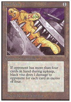 Black Vise (Unlimited) Damaged / Poor