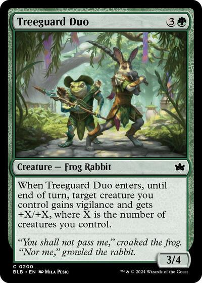 Treeguard Duo (Bloomburrow) Near Mint Foil
