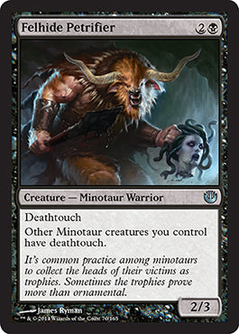 Felhide Petrifier (Journey into Nyx) Medium Play Foil