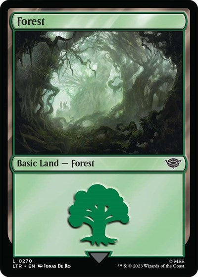 Forest (0270) (Universes Beyond: The Lord of the Rings: Tales of Middle-earth) Medium Play Foil