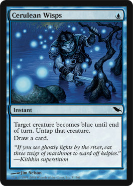 Cerulean Wisps (Shadowmoor) Medium Play Foil