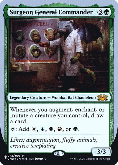 Surgeon  General  Commander|2|0|0.00