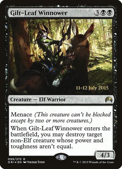 Gilt-Leaf Winnower (Promos: Prerelease Cards) Light Play Foil