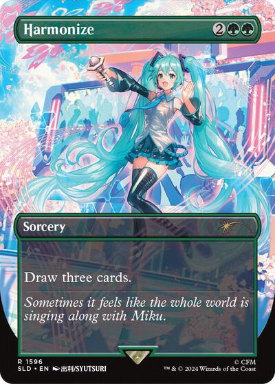 Harmonize (Rainbow Foil) (Secret Lair) Light Play Foil
