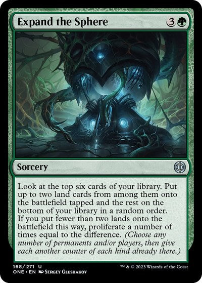 Expand the Sphere (Phyrexia: All Will Be One) Near Mint Foil