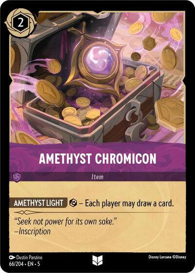 Amethyst Chromicon (Shimmering Skies) Near Mint