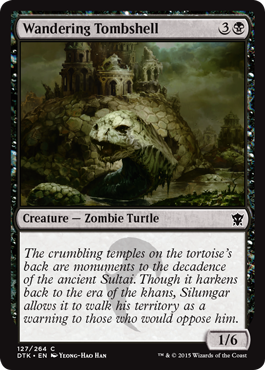 Wandering Tombshell (Dragons of Tarkir) Medium Play