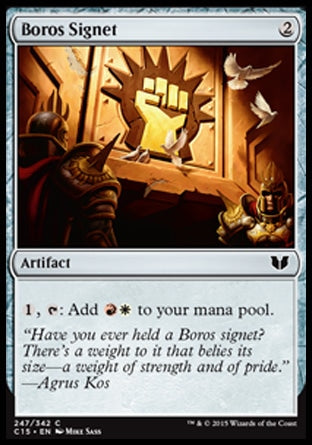 Boros Signet (Commander 2015) Light Play