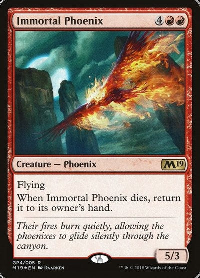 Immortal Phoenix (2018 Gift Pack) (Promos: Gift Boxes) Medium Play Foil