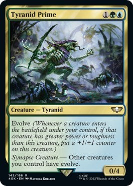 Tyranid Prime (Surge Foil) (Universes Beyond: Warhammer 40K) Near Mint Foil
