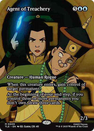 Agent of Treachery (Borderless) (Avatar: The Last Airbender: Eternal-Legal) Near Mint