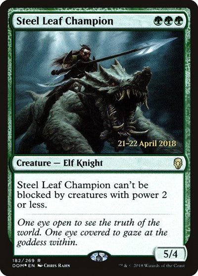 Steel Leaf Champion (Promos: Prerelease Cards) Near Mint Foil