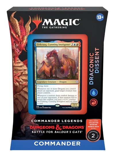Commander Legends: Battle for Baldur's Gate Draconic Dissent Commander Deck