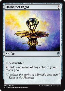 Darksteel Ingot (Commander 2016 Edition) Near Mint