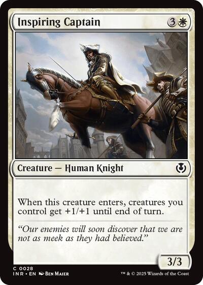 Inspiring Captain (Innistrad Remastered) Near Mint