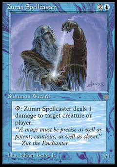 Zuran Spellcaster (Ice Age) Medium Play