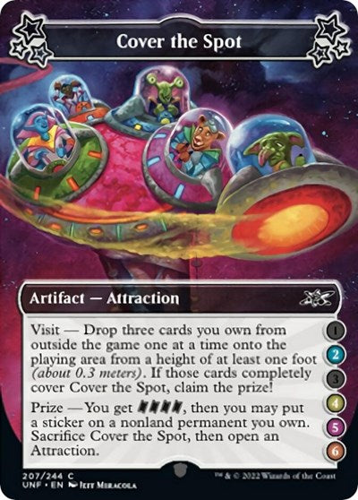 Cover the Spot (2-4-5-6) (Unfinity) Light Play Foil