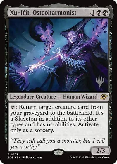 Xu-Ifit, Osteoharmonist (Promo Pack: Edge of Eternities) Light Play Foil