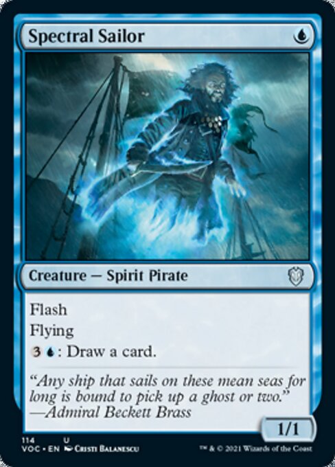 Spectral Sailor (Commander 2021 Crimson Vow) Near Mint