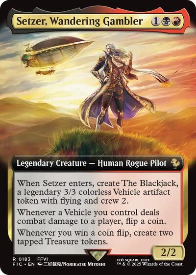 Setzer  Wandering Gambler  Extended Art|13|0|0.00