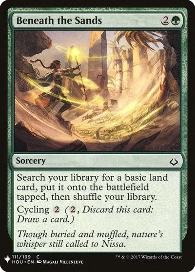 Beneath the Sands (Mystery Booster) Medium Play