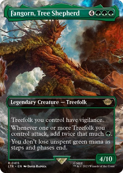 Fangorn, Tree Shepherd (Borderless) (Universes Beyond: The Lord of the Rings: Tales of Middle-earth) Light Play