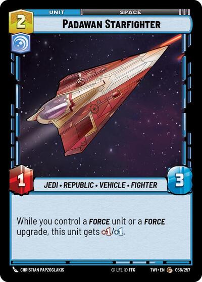 Padawan Starfighter (Twilight of the Republic) Near Mint Foil