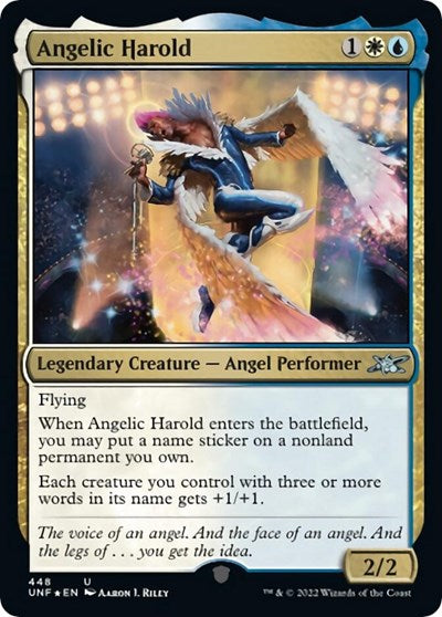 Angelic Harold (Galaxy Foil) (Unfinity) Near Mint Foil