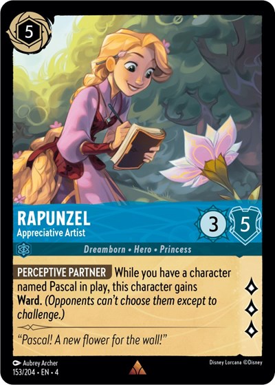 Rapunzel - Appreciative Artist (Ursula's Return) Near Mint