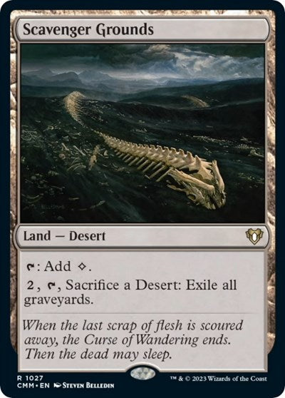 Scavenger Grounds (Commander Masters) Light Play