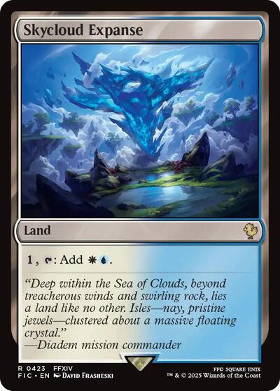 Skycloud Expanse (Commander: FINAL FANTASY) Medium Play
