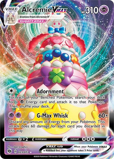 Alcremie VMAX (Champion's Path) Near Mint Holofoil