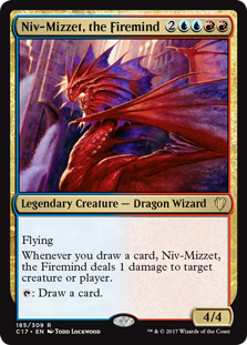 Niv-Mizzet, the Firemind (Commander 2017) Damaged / Poor