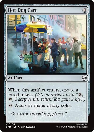 Hot Dog Cart (Marvel's Spider-Man) Light Play Foil