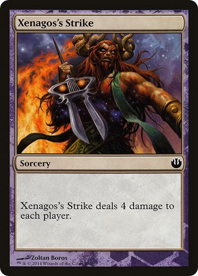 Xenagos's Strike (Promos: Hero's Path) Light Play