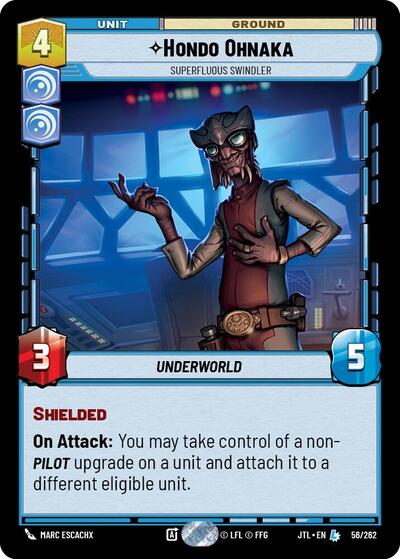 Hondo Ohnaka Superfluous Swindler (Jump to Lightspeed) Near Mint