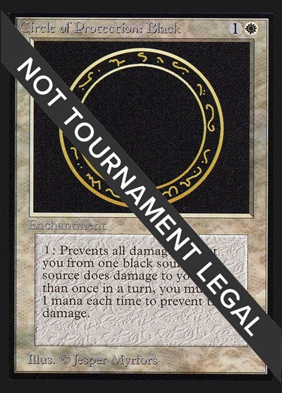 Circle of Protection: Black (Collector's Edition) Near Mint