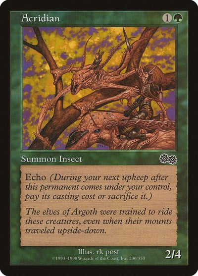 Acridian (Urza's Saga) Near Mint