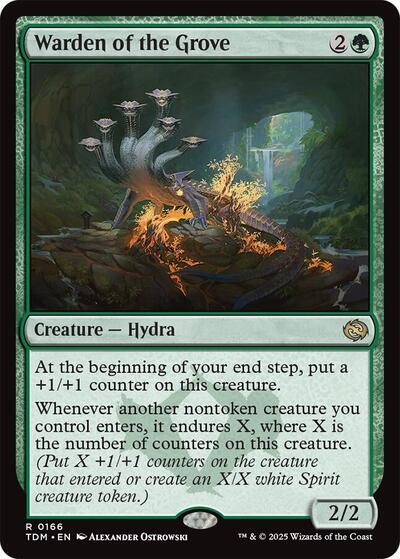 Warden of the Grove (Tarkir: Dragonstorm) Near Mint