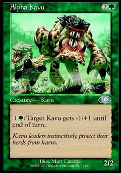 Alpha Kavu (Planeshift) Light Play