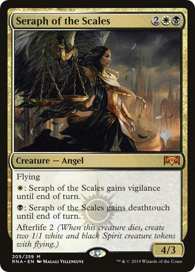 Seraph of the Scales (Promo Pack: Throne of Eldraine) Light Play