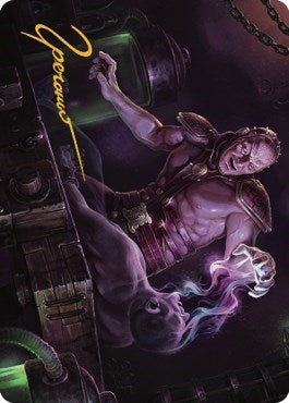 Jon Irenicus, Shattered One Art Card (37/81) (Gold-Stamped Signature) (Art Series: Commander Legends: Battle for Baldur's Gate) Near Mint